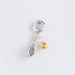 Charm de Raqueta de Tenis