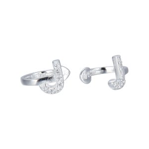 Ear Clip de Letras - J
