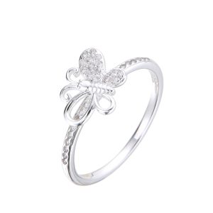 Anillo de Mariposa con Circonias - 8