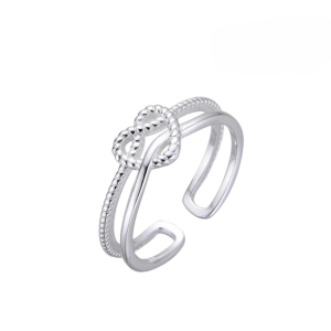 Anillo ajustable de Corazón