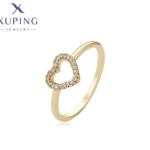 Anillo de Corazon con Circonias