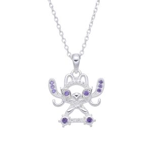 Gargantilla de Angel Fashion Lila