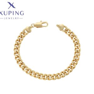 Pulsera de Lujo Baño de Oro 14K Xuping 20 CMS