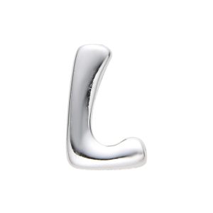Dije de Letra, A,B,C,D,E,F,G,H,I,J,K,L,M,N,O,P,Q,R,S,T,U,Y, Plata Italiana 925 - L