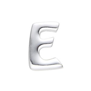 Dije de Letra, A,B,C,D,E,F,G,H,I,J,K,L,M,N,O,P,Q,R,S,T,U,Y, Plata Italiana 925 - E