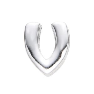 Dije de Letra, A,B,C,D,E,F,G,H,I,J,K,L,M,N,O,P,Q,R,S,T,U,Y, Plata Italiana 925 - V.