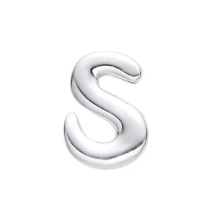 Dije de Letra, A,B,C,D,E,F,G,H,I,J,K,L,M,N,O,P,Q,R,S,T,U,Y, Plata Italiana 925 - S
