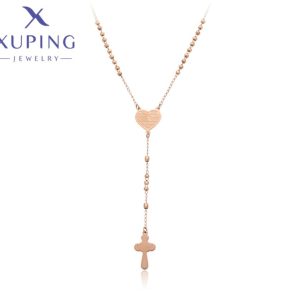 Rosario de Acero Inoxidable Xuping