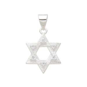 Dije Estrella de David, Plata Italiana 925