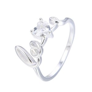 Anillo de Circones, Plata Italiana 925 talla 6,7,8 y 9