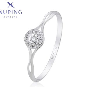 Brazalete chapado en Platino Xuping