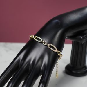 Pulsera, Baño de Oro 20K Xuping 17 CMS