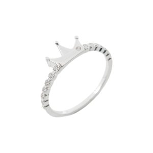 Anillo de Corona, Plata Italiana 925 Talla 5, 6 y 7 - 6