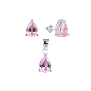 Juego de Gota Azul - Rosado