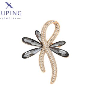 Broche de libélula, Baño de Oro Xuping Rose Gold