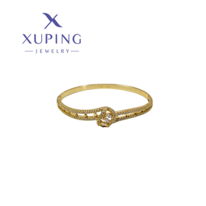 BRAZALETE CIRCONIAS BAÑO DE ORO  XUPING DISEÑOS SURTIDOS