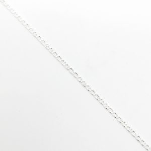 Cadena Gucci 050, 50cms*2mm, Plata Italiana 925