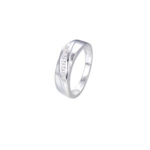 Anillo de Matrimonio para Caballero Talla 9 Plata italiana 925 - 9