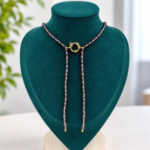 Collares hecho a mano Diseños surtidos - Morado