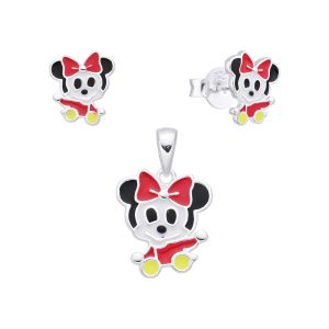 Juego de Minnie Mouse, Plata Italiana 925