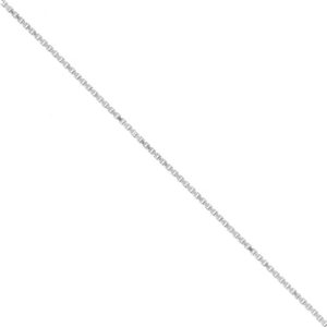 Cadena Veneciana o Box , Plata Italiana 925 45cms*1mm