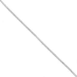 Cadena Grumet 035, Plata Italiana 925 50cms*1.3mm