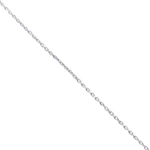 Cadena Forzatina 030, Plata Italiana 925 50cms*1mm