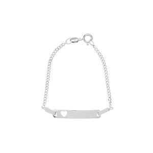 Esclava de Corazón, Plata Italiana 925 12cms