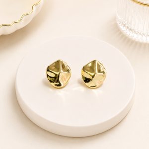 Zarcillos de Oro laminado 18k  Viennois Cierre de Omega